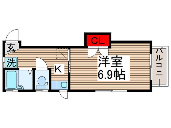 斎藤ハイツの物件間取画像